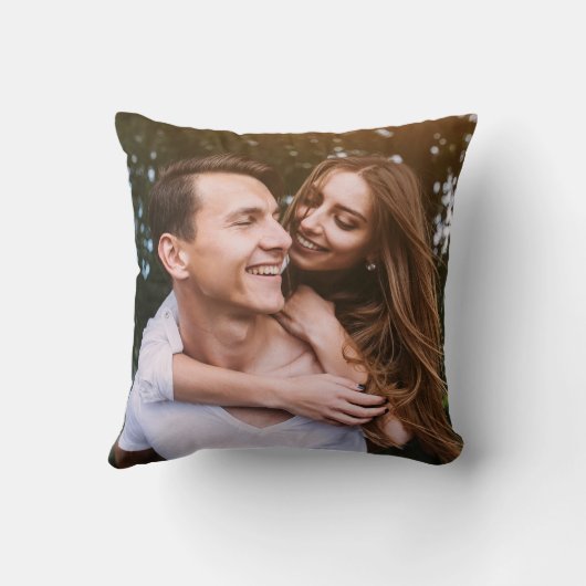 Coussin Définition du mari moderne Script photo (Verso)