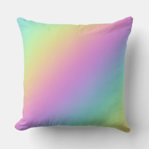 Coussin Dégradé arc-en-ciel