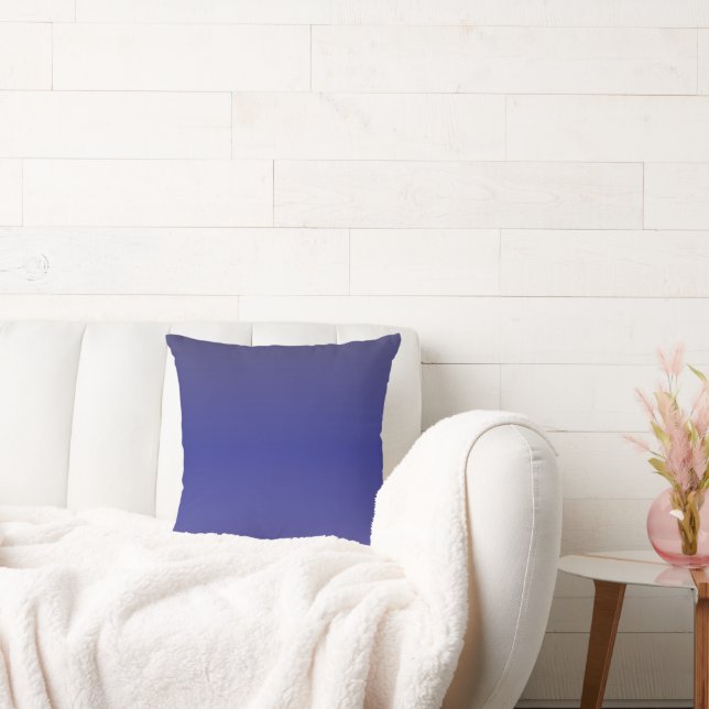 Coussin Dégradé Bleu Indigo (Canapé)