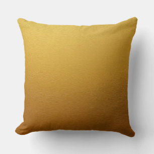 Coussin dégradé doré