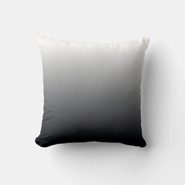 Coussin Dégradé noir (Recto)