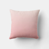Coussin dégradé rose doux (Verso)