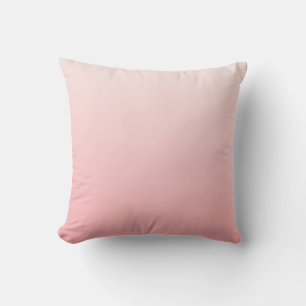 Coussin dégradé rose doux