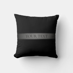 Coussin Dégradé simple et élégant à rayures, couleur modif