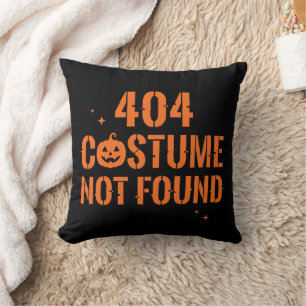 Coussin Déguisement 404 introuvable Halloween