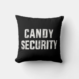 Coussin Déguisement de halloween paresseux sécurité bonbon