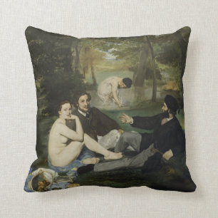 Coussin Déjeuner sur l'herbe by Edouard Manet