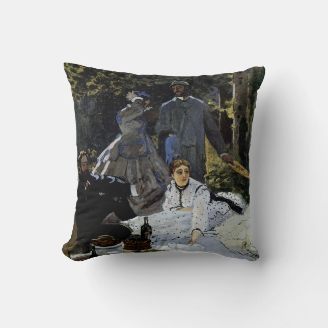 Coussin Déjeuner sur l'herbe (Le déjeuner sur l'herbe) (Recto)