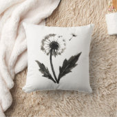 Coussin Délabré de pissenlit – Conception de la nature au (Couverture)