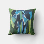 Coussin d'éléphant Abstrait (Verso)