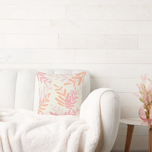 Coussin Delicate Branches Pastel Colors Girl's Room (Canapé)