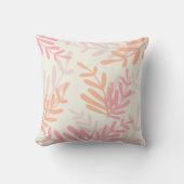 Coussin Delicate Branches Pastel Colors Girl's Room (Recto)