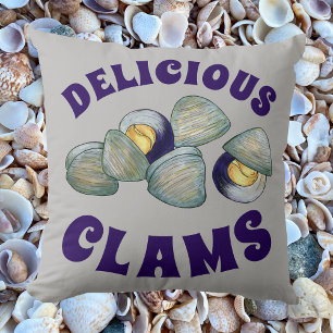 Coussin Délicieux Clambake vapeur de la Nouvelle-Angleterr