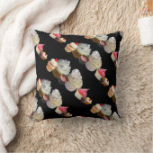 Coussin DÉLICIEUX CUPCAKES DESERT SHOP, Rose Black Fuchsia (Couverture)