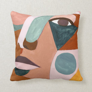 Coussin Demi de visage de Geo