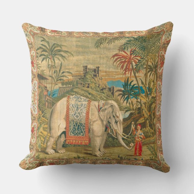 Coussin d'entraîneur d'éléphant (Recto)