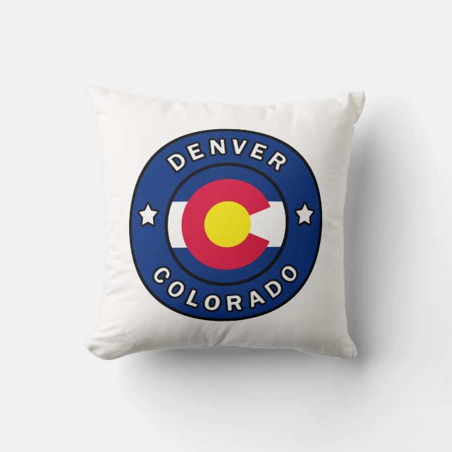 Coussin Denver Colorado (Recto)
