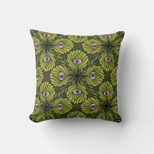 Coussin Déplaisant mignon Plante printemps vert Imaginaire