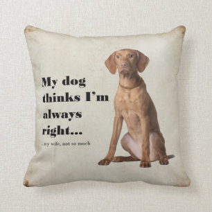 Coussin d'épouse de Vizsla v