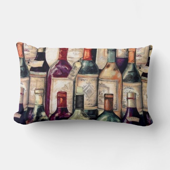 Coussin des amateurs de vin (Recto)