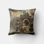 Coussin Des cousins avec Princess Elly in Fantasy Sphy (Verso)