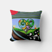 Coussin DES CRÉATIFS DE SOLEIL ! Tablier (Recto)
