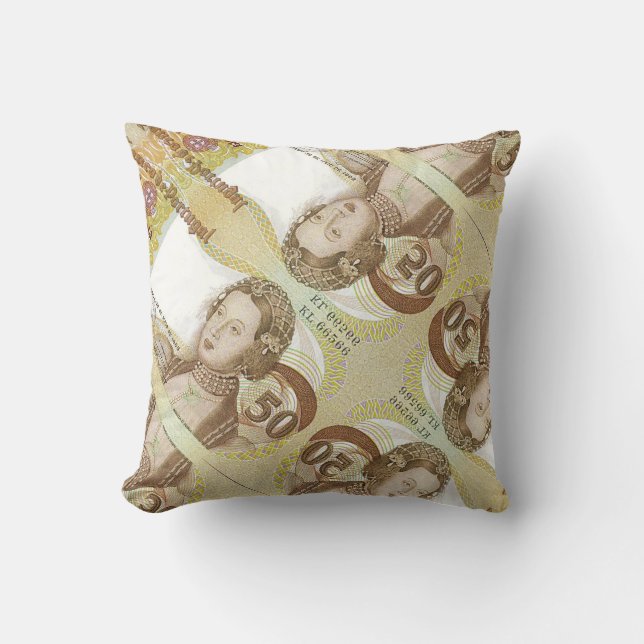 Coussin Des designs portugais lancent l'oreiller (Recto)