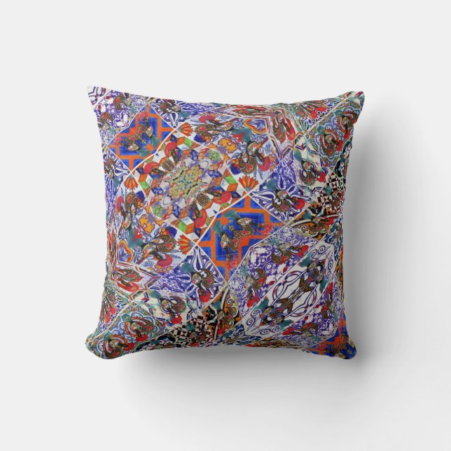 Coussin Des designs portugais lancent l'oreiller (Recto)