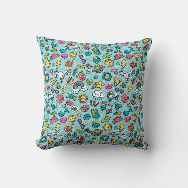 coussin des Doodles totalement mignons (Recto)