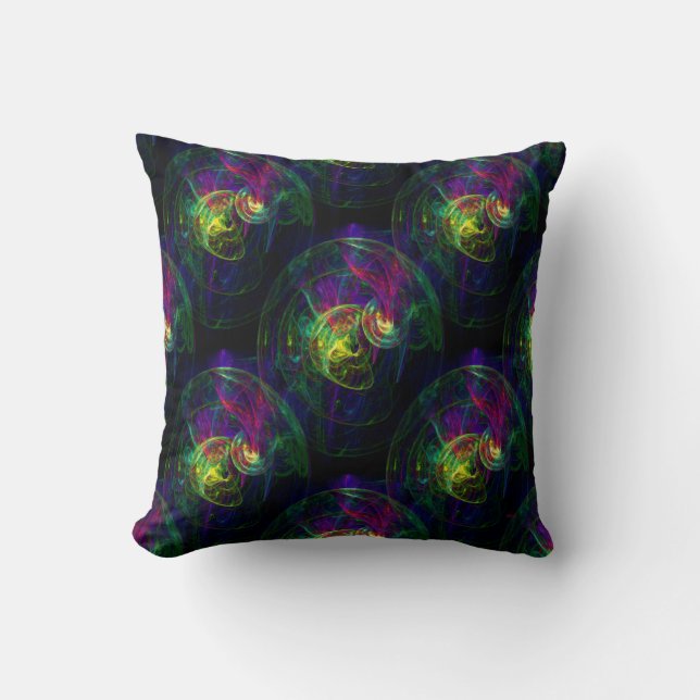 Coussin Des méduses flottant..... (Recto)