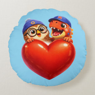 Coussin des meilleurs amis au grand cœur