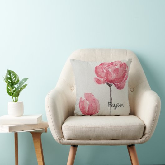 Coussin des pivoines (Chaise)