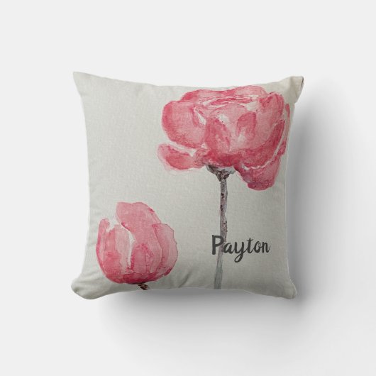 Coussin des pivoines (Recto)