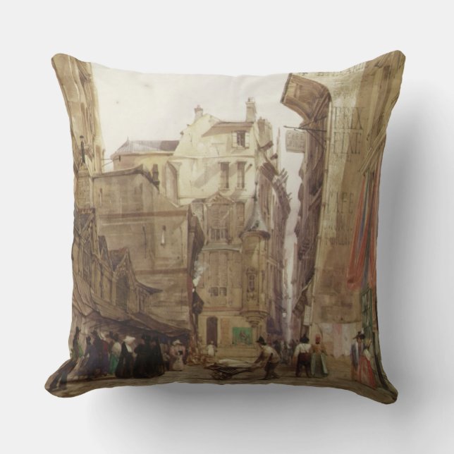 Coussin DES Pretes, St Germain L'Auxerrois, Paris de rue (Recto)