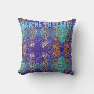 Coussin des trésors marins