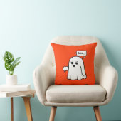Coussin Désapprobation de l'oreiller à lancer de fantôme (Chaise)