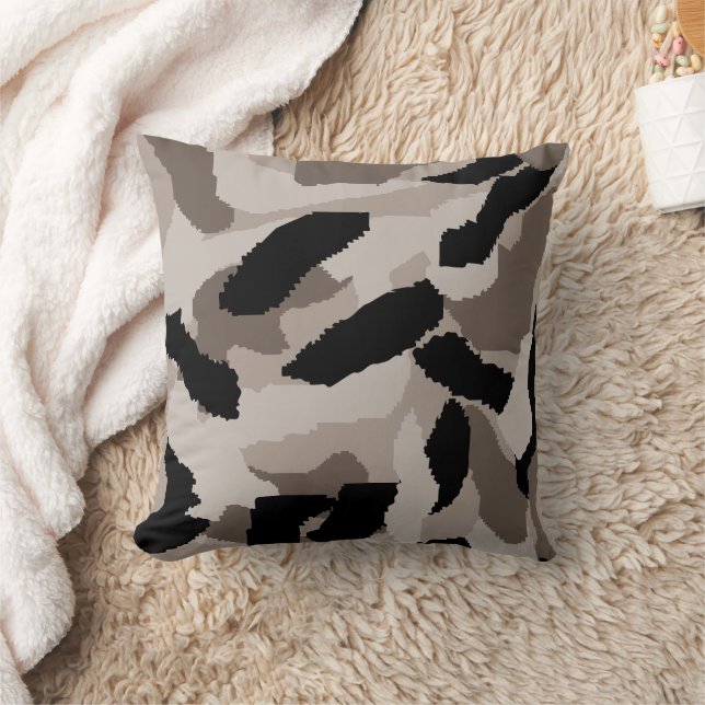 Coussin Desert Camouflage Design (Couverture)