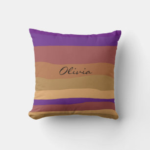 Coussin Désert de tonalité terrestre moderne