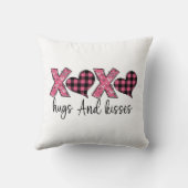 Coussin Design chic noir et blanc  (Verso)