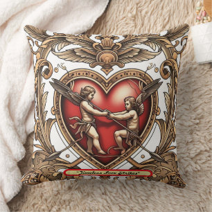 Coussin "Design d'amour intemporel"