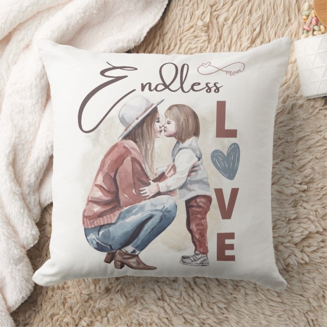 Coussin Design d'amour sans fin (Couverture)