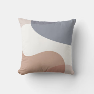 Coussin Design d'art Abstrait violet