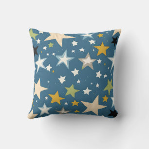 Coussin Design d'art floral Rose sombre