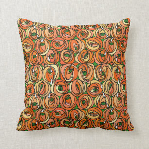 Coussin Design de fleurs Charles Rennie Mackintosh
