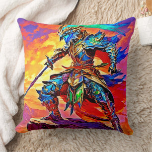 Coussin Design de héros d'armure dynamique
