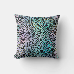 Coussin Design de la série Leopard Iridescente 8