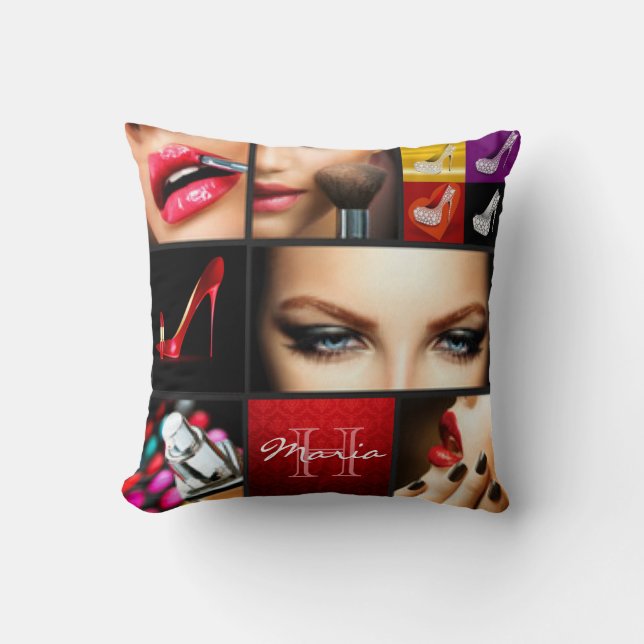 Coussin Design de maquillage en lipstick (Recto)