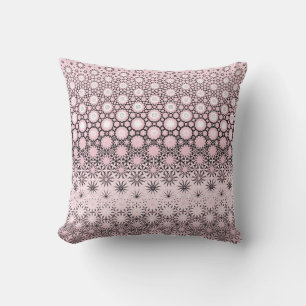 Coussin Design de métamorphose rose