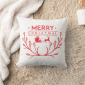 Coussin Design de Noël avec rennes (Couverture)