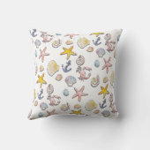 Coussin Design de plage simple et agréable (Verso)